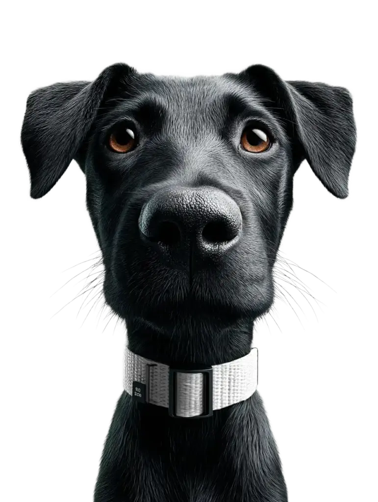 black_sweet_dog Kotbeutel für Hunde - schwarzer Hund benötigt biologisch abbaubare Hundekotbeutel